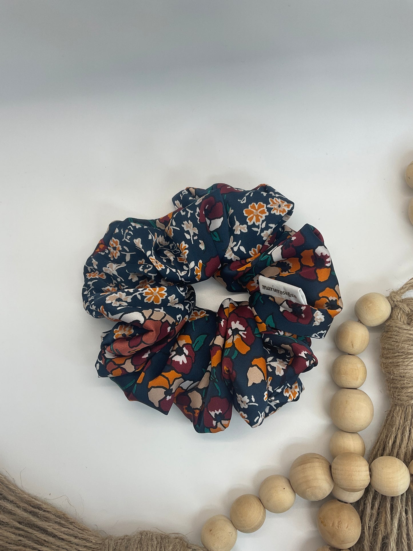 Emily’s garden medium scrunchie